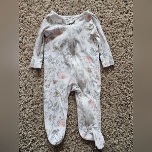 Carter's Pastel Animal Print Kids Footie